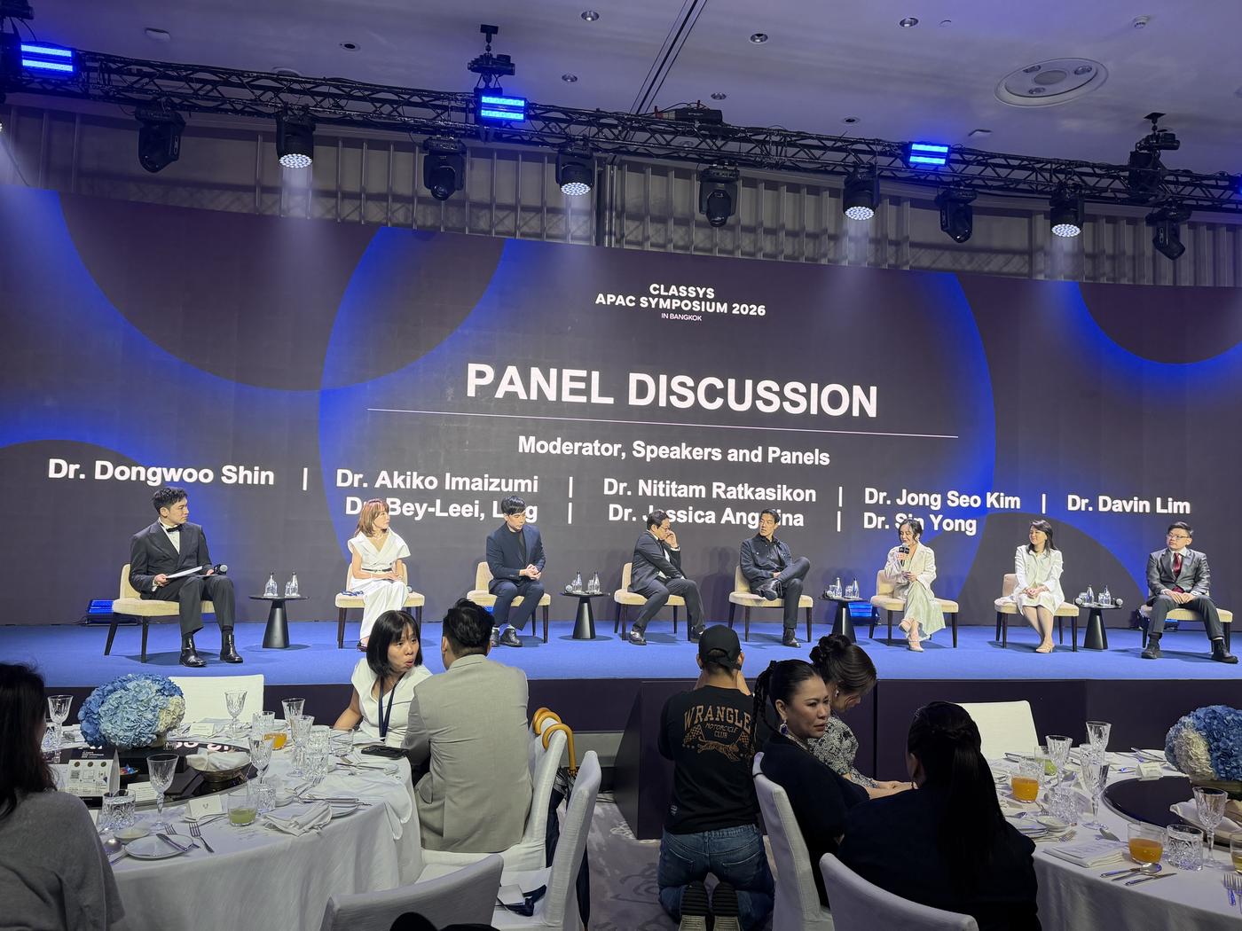 CLASSYS APAC Symposium 2026 Panel Discussion Bangkok — full stage view